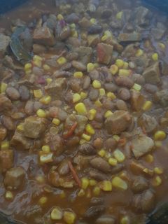 Chilis bab recept fotója