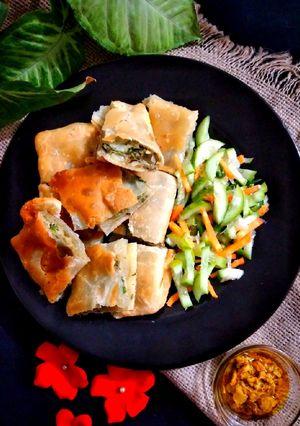 মোগলাই পরোটা। রেসিপির প্রধান ছবি
