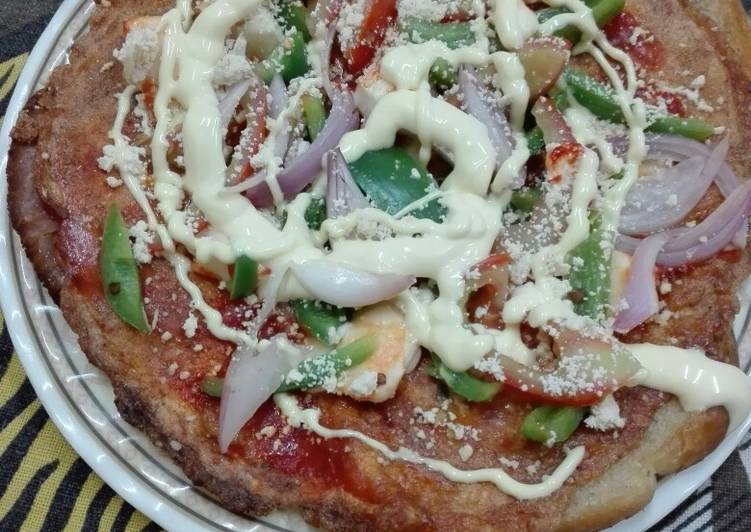 Easiest Way to Prepare Favorite Bread omlette pizza