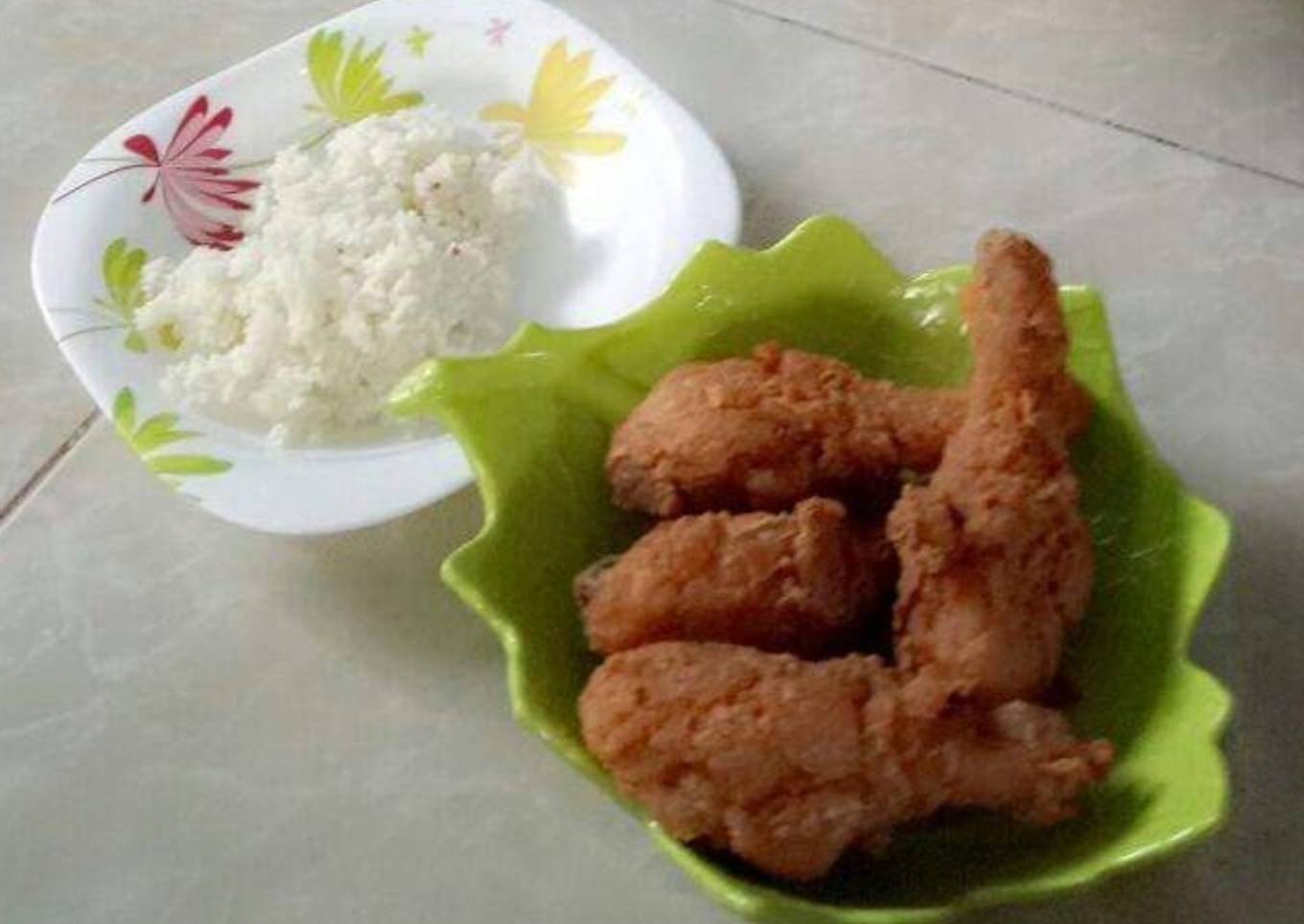 Paha ayam goreng renyah