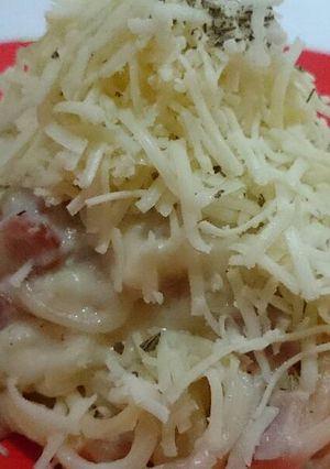 Foto resep Spaghetti carbonara