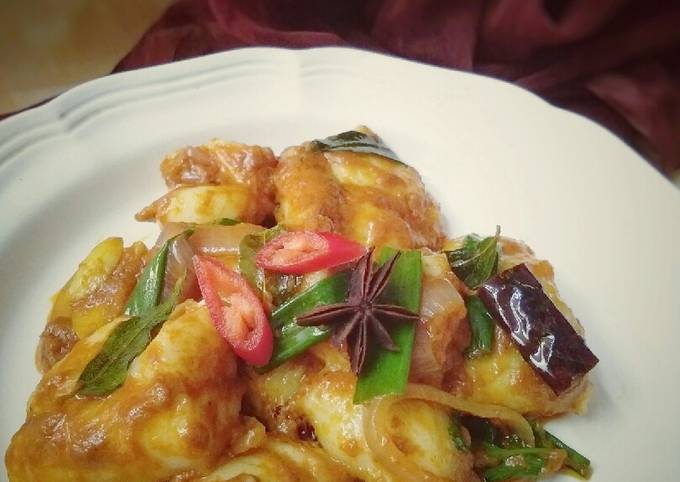 Resipi Telur Sotong Mamak Stail Oleh Ziana Chesaad Cookpad