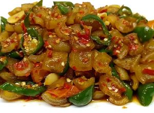Foto resep Tumis kikil cabe hijau