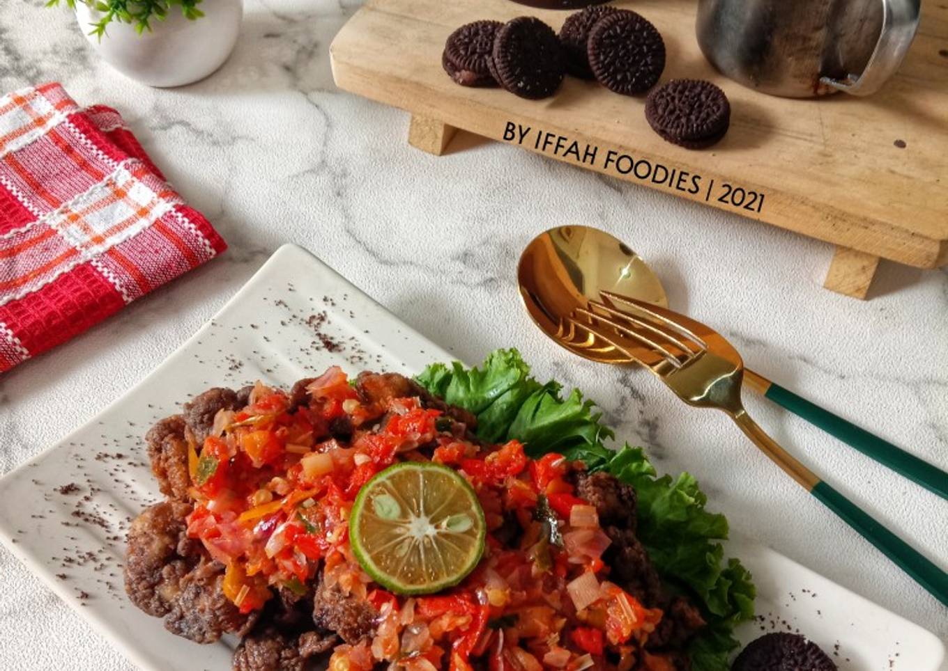 Czarny Pop Kurczak Oreo Sambal Matah