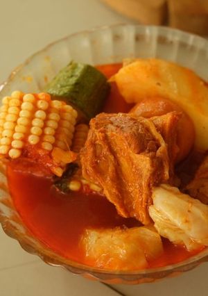 Una foto de Caldo de res