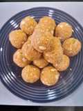 Tilgul ladoo with healthy seeds. Makar Sankranti special sweet
