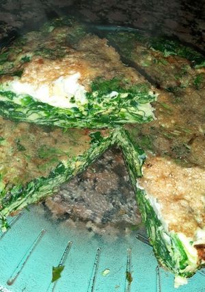 Una foto de Tortilla de espinacas