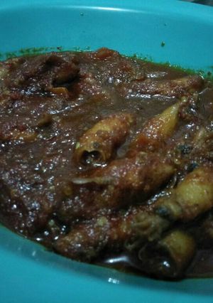 Foto resep Cumi asin bumbu pedas