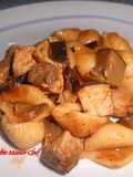 Conchiglie con Melanzane e Pesce Spada