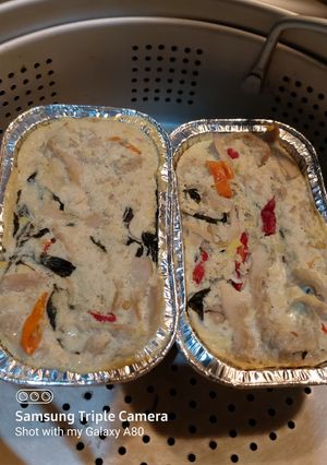 Foto resep Pepes jamur tiram tahu pedas