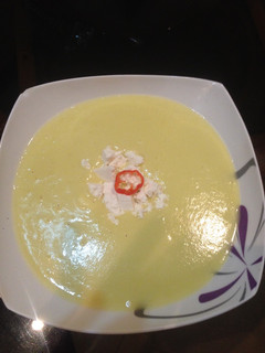 Una foto de Crema de apio