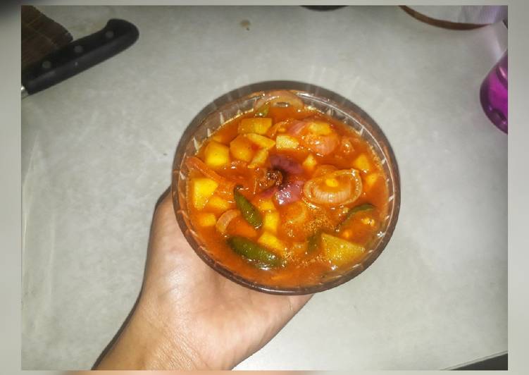 Sauce Mangga Asam Pedas