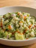 Ceviche de bacalao