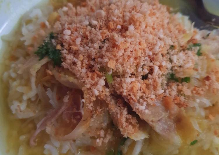 Bagaimana Membuat Nasi soto ayam, Menggugah Selera