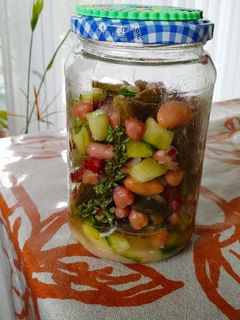 Bohnen Mix - Salat to go Rezepthauptbild