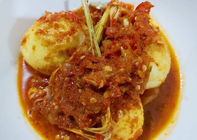 Resep Telur Balado, Enak Banget