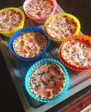 Cupcake mặn cho bé ăn sáng