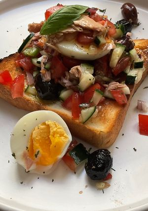 Une photo de 🫔Summer toast 🫜🌶️