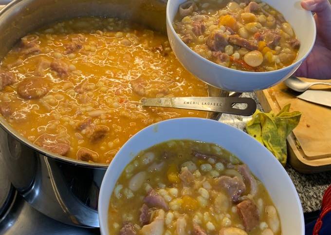 Locro argentino (como el de tu ex., de todo menos corazón) Receta de Mauro  Galiana- Cookpad