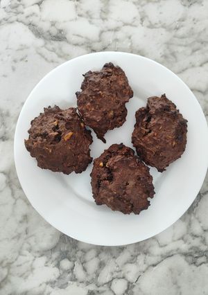 Una foto de Galletas de Chocolate y Plátano