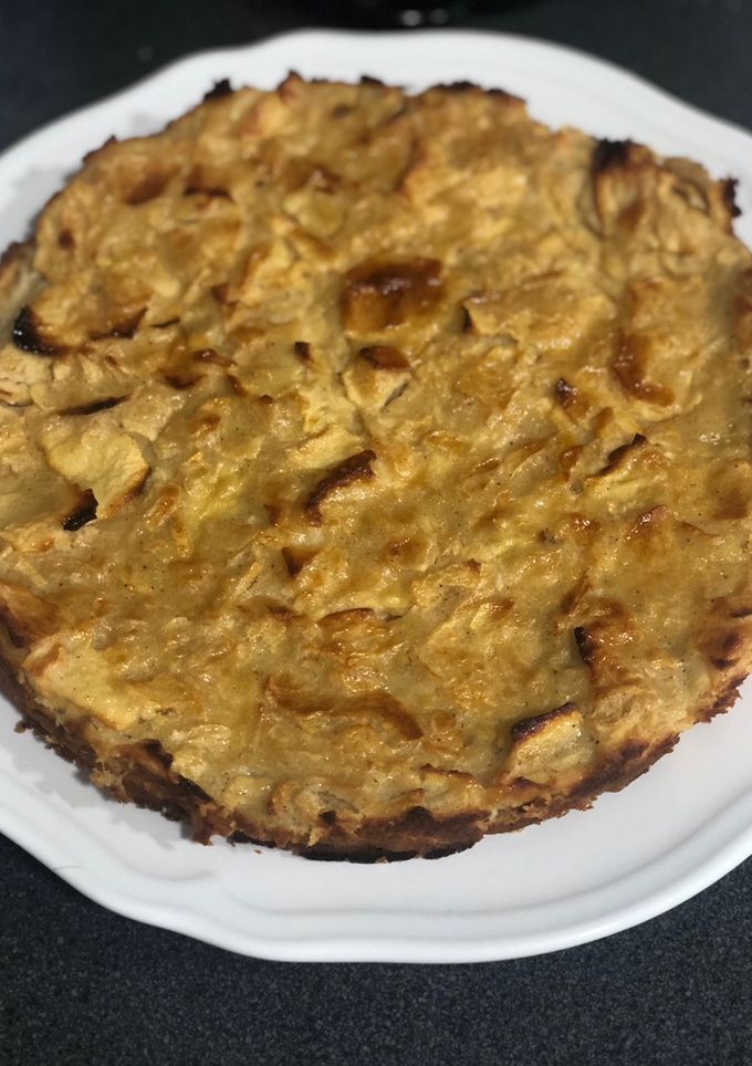 Una foto de Tarta de manzana