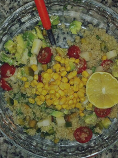 Una foto de Ensalada rápida de quinoa