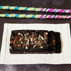Choco-Jaggery Loaf Cake A picture of Choco-Jaggery Loaf Cake.