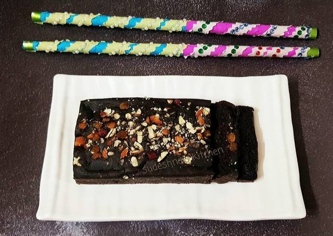 Recipe of Quick Choco-Jaggery Loaf Cake