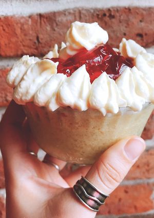 Una foto de Tartitas de frutilla