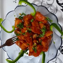 A picture of Potato manchurian.