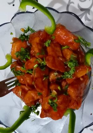 A picture of Potato manchurian.