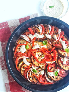 Una foto de 🌱RATATOUILLE CON PESTO🌱