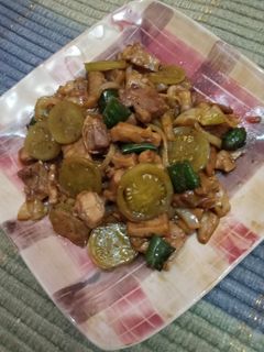 Foto resep Oseng tetelan tomat ijo tempe semangit