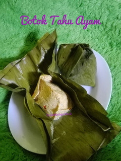 Foto resep Botok ayam tahu