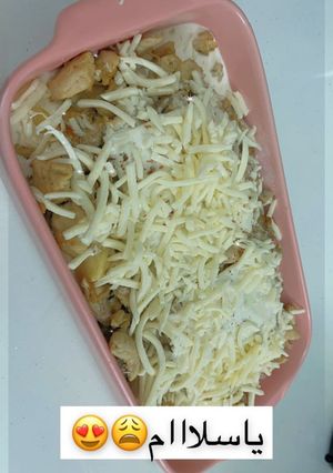 صورة لوصفة اسهل صينية شاورما