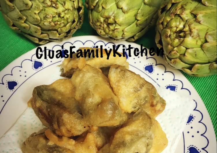 Resep Alcachofas fritas Artichoke friter oleh Clua s 