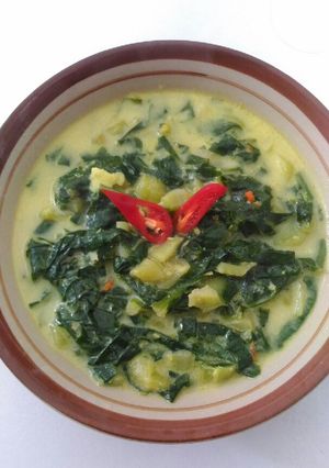Foto resep Lodeh lompong pedas (lumbu)