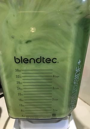 Una foto de Batido de Col Rizada- Manzana-Maca (smoothie)