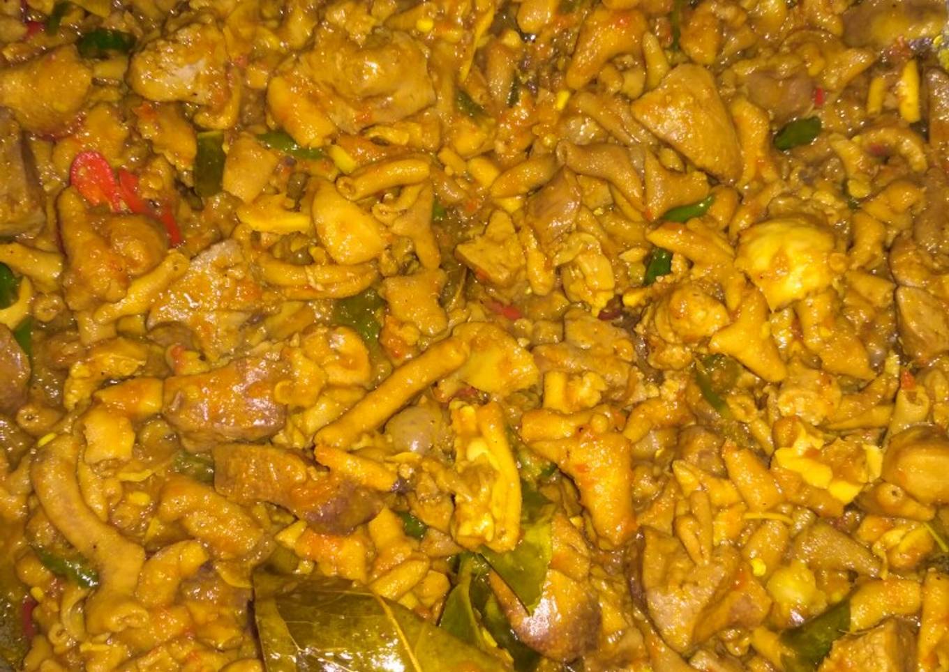Rica Super Pedas Jeroan Ayam