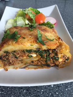 Una foto de Rollo de patata gratinado
