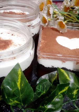 Foto resep Puding Coklat Oreo Cream