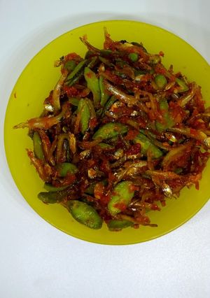 Foto resep Sambel teri pete