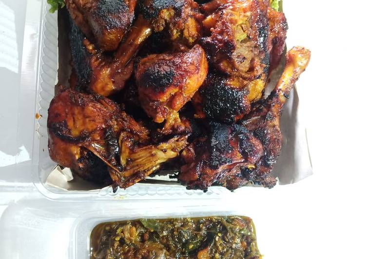 Ayam bakar kecap lemon