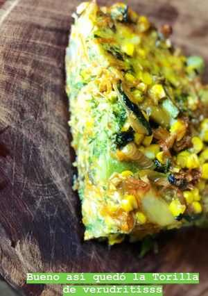 Una foto de Tortilla de mil verduras