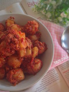 Foto resep Sambal kentang bakso