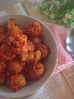 Foto resep Sambal kentang bakso