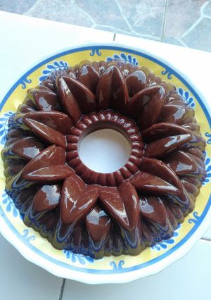 Foto resep Puding Brownis Lembut