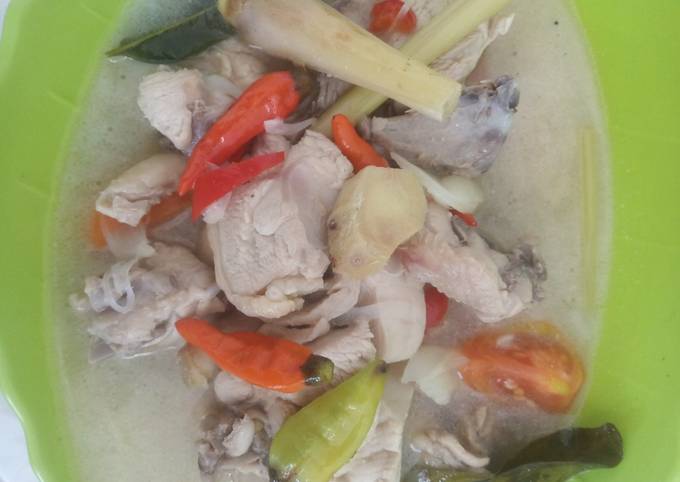 Garang asem ayam (tanpa blimbing wuluh)