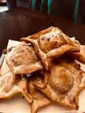 Pastelitos con dulce de batata y dulce de membrillo "25 de Mayo"
