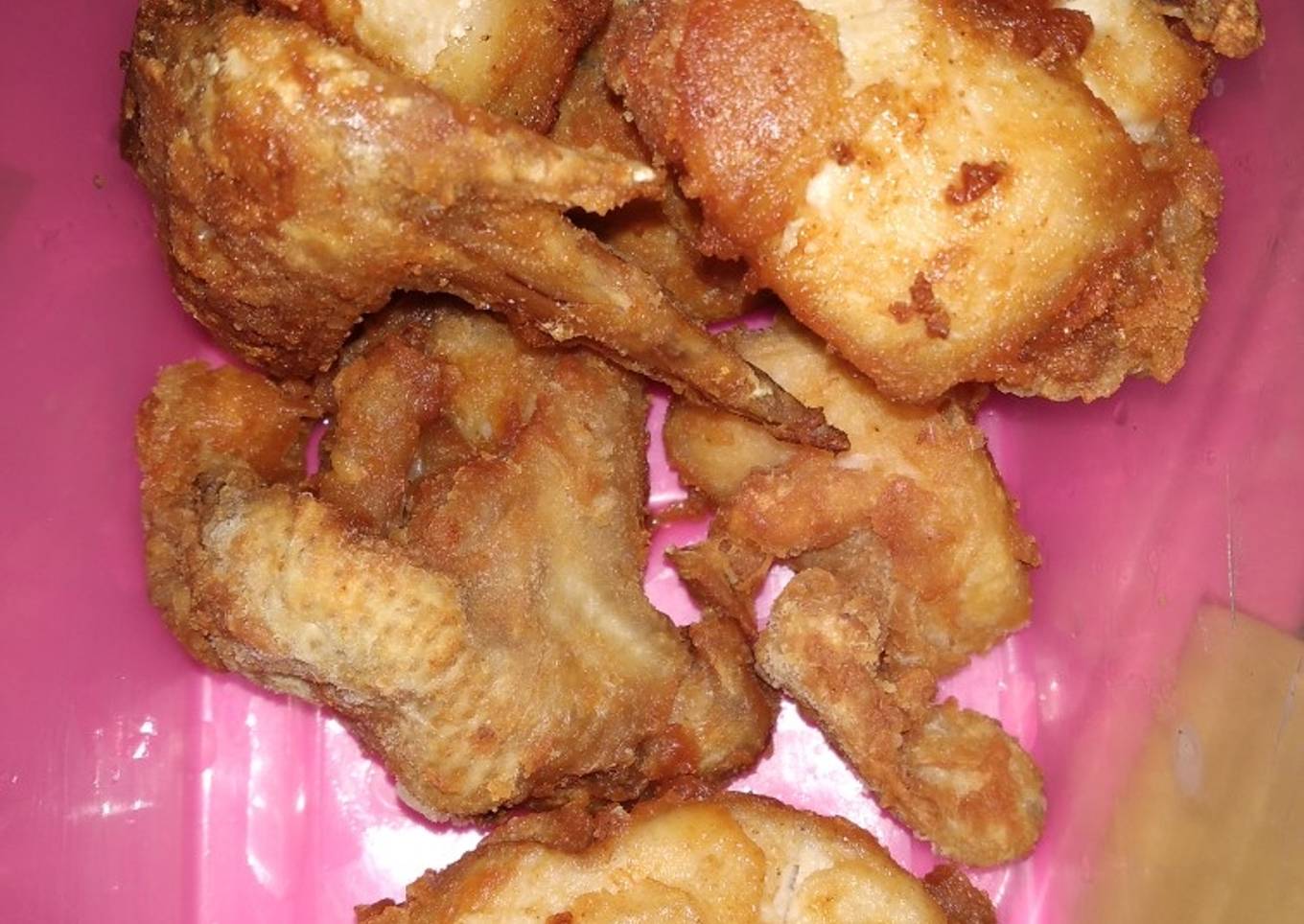 Ayam goreng Krispi Kriuk sederhana